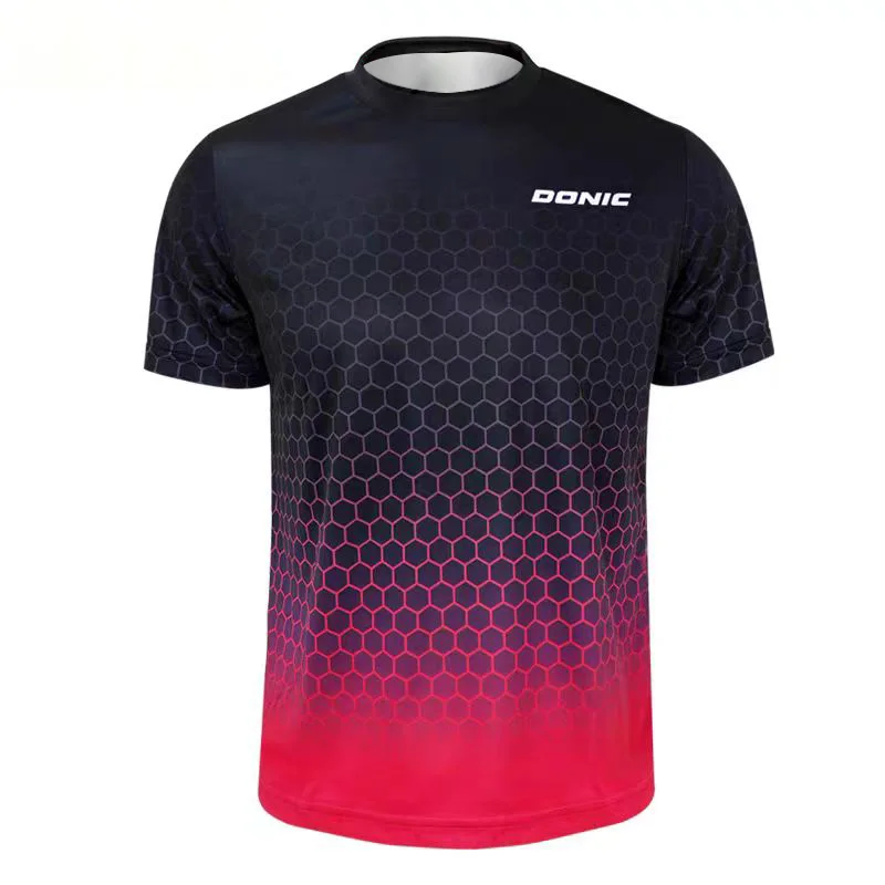 Table Tennis Club Jersey - New Men's Table Tennis T-Shirt with
