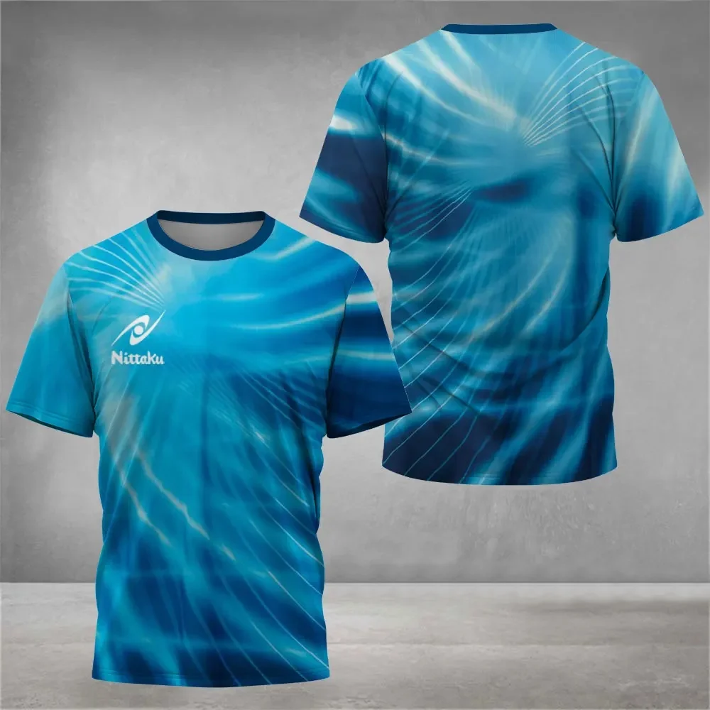 Table Tennis Club Jersey - Men's Nittaku Table Tennis T-shirt Victory