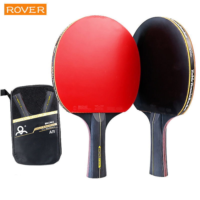 Table Tennis Kit Bag - 6 Star Table Tennis Racket 2PCS