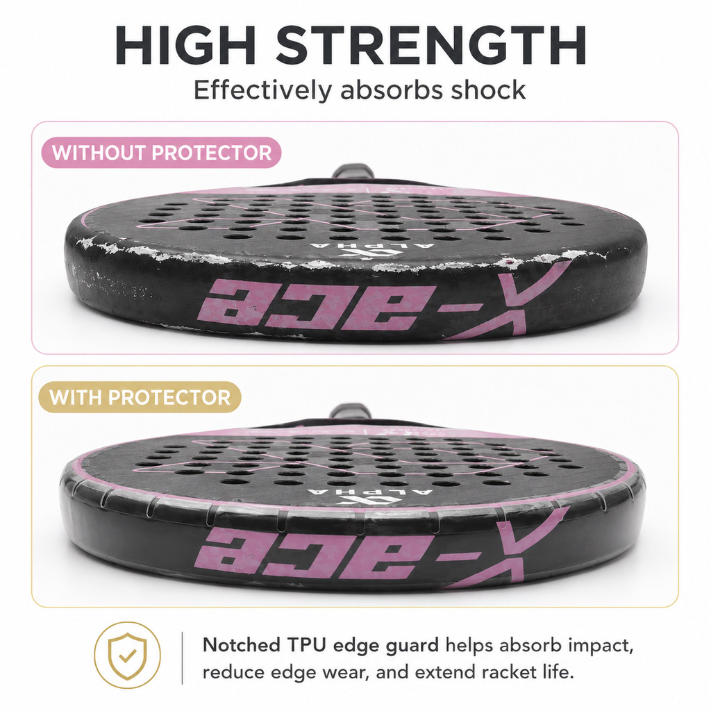 X-ACE Padel Racket Edge Guard  - огляд і ціна Side Tape Racket