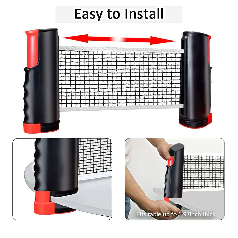 Retractable Net Ping Pong Net  - огляд і ціна Table Tennis Kit Bag