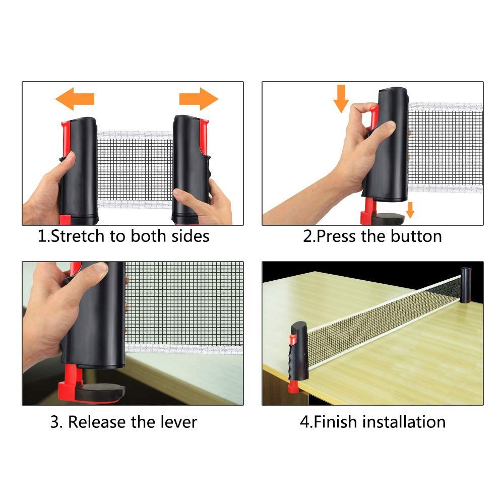 Retractable Net Ping Pong Net  - огляд і ціна Table Tennis Kit Bag