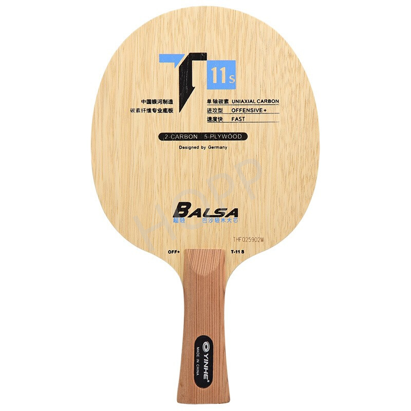 YINHE T-11 T11S (Balsa Light W - огляд і ціна Table Tennis Viscaria