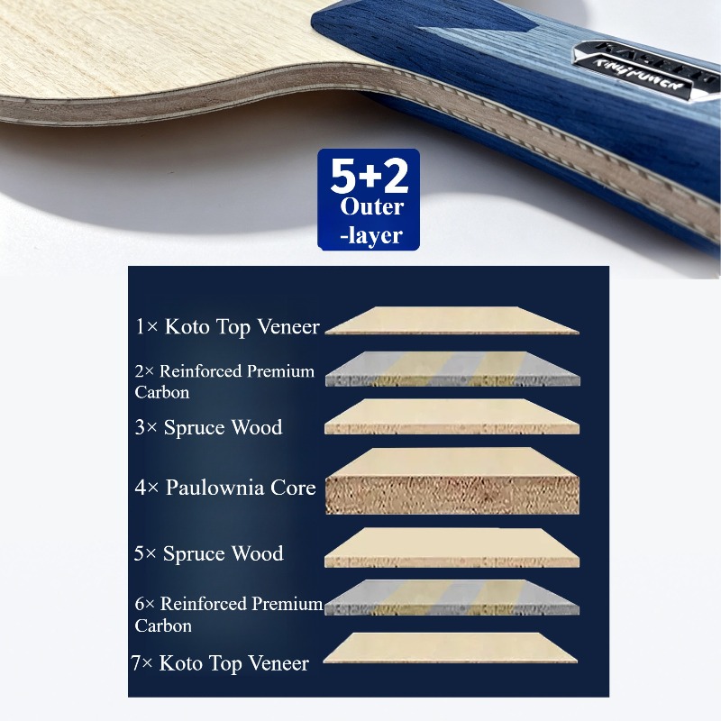 KASEED KING POWER S211 Table T - огляд і ціна Table Tennis Paddles