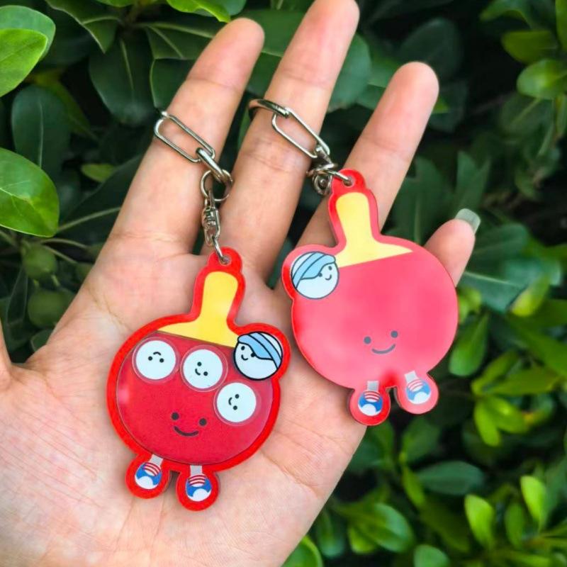 *Sports Ball Shaker Keychain B - огляд і ціна Table Tennis Keychain