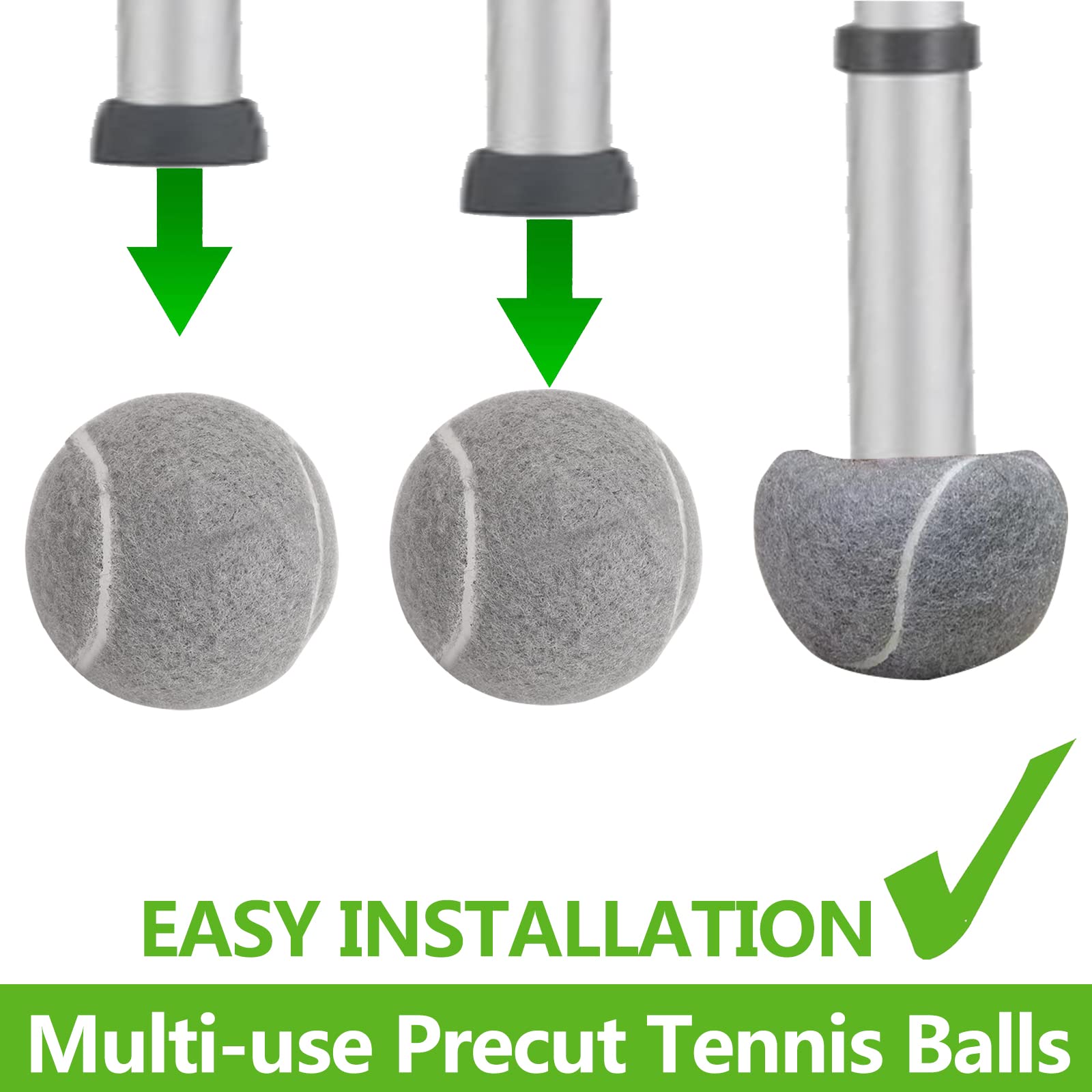 Tennis Ball Chair Leg Caps Ant - огляд і ціна Table Tennis Footwork