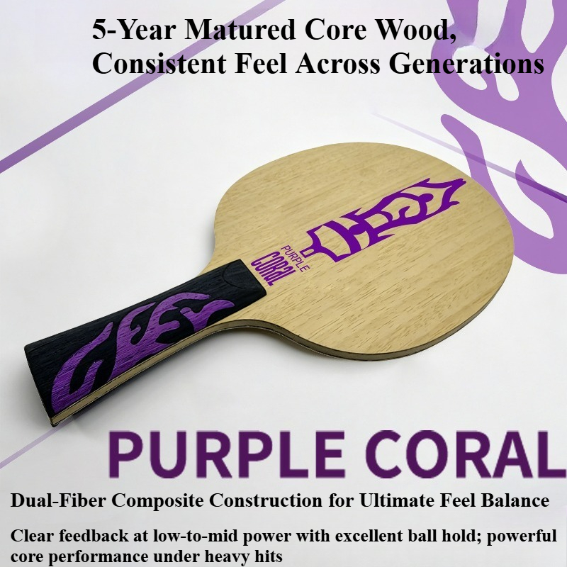 Meteor Purple Coral Table Tenn - огляд і ціна Table Tennis Paddles