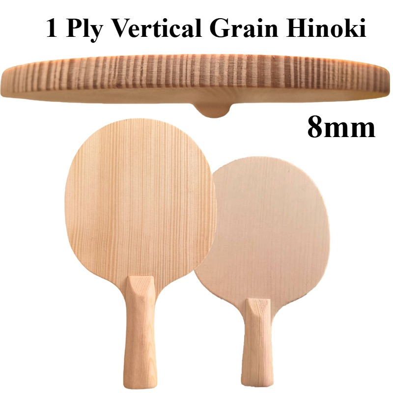 1-Ply 8mm Vertical Grain Hinok - огляд і ціна Table Tennis Paddles