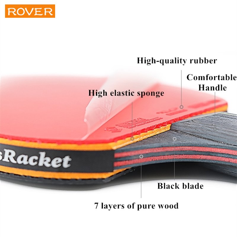 6 Star Table Tennis Racket 2PC - огляд і ціна Table Tennis Kit Bag
